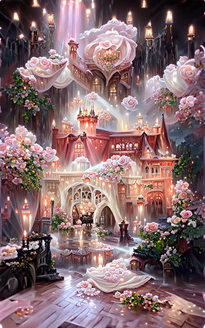 DIAMOND PAINTING - DAS ROSENSCHLOSS