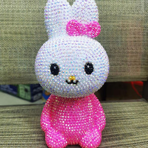 DIAMOND PAINTING RABBIT LED LICHT