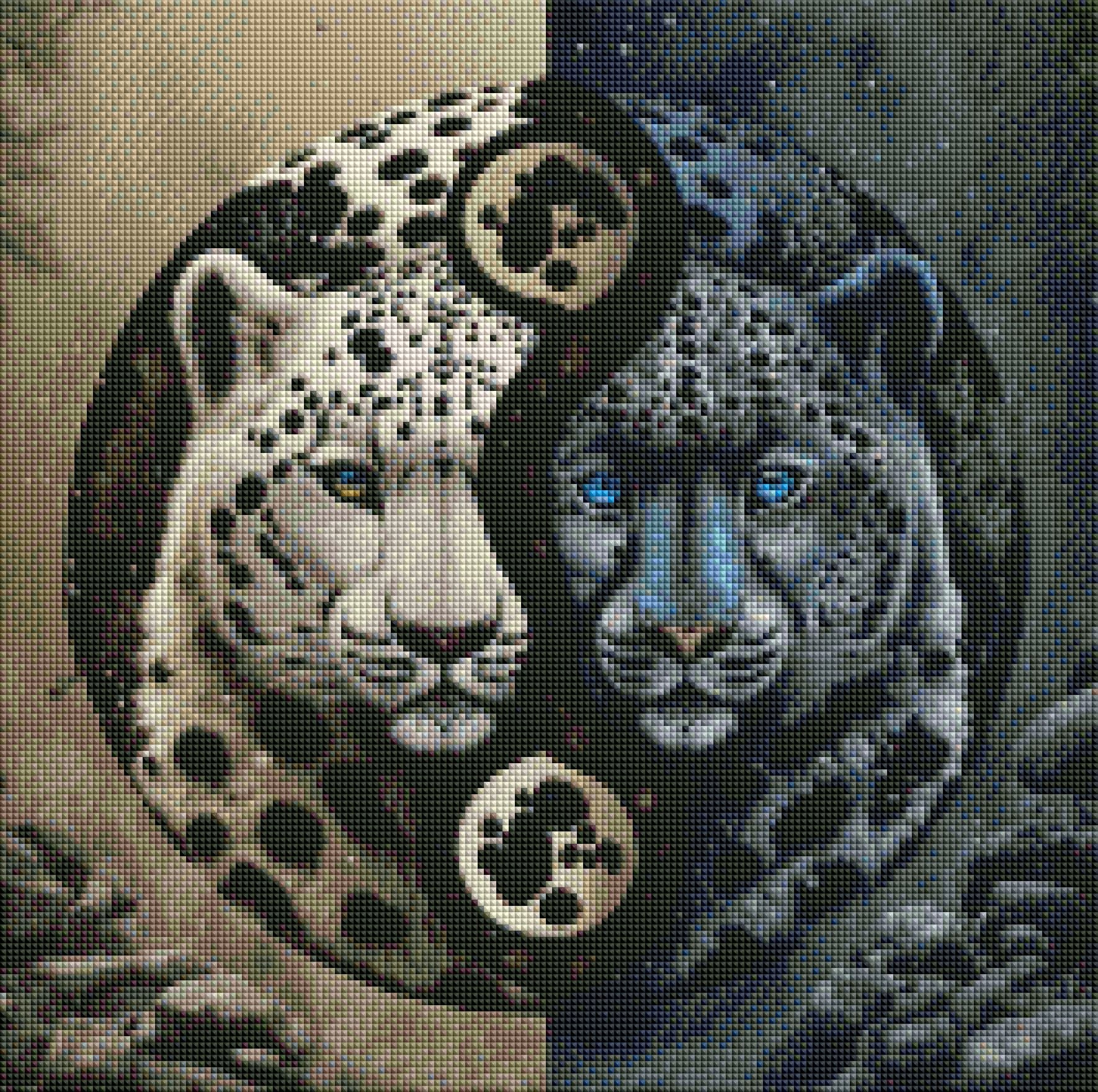 DIAMOND PAINTING -LEOPARD