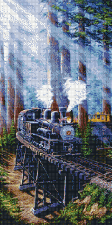 DIAMOND PAINTING -ZÜGE