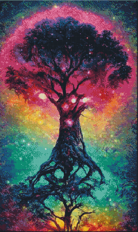 DIAMOND PAINTING - DER GROSSE BAUM