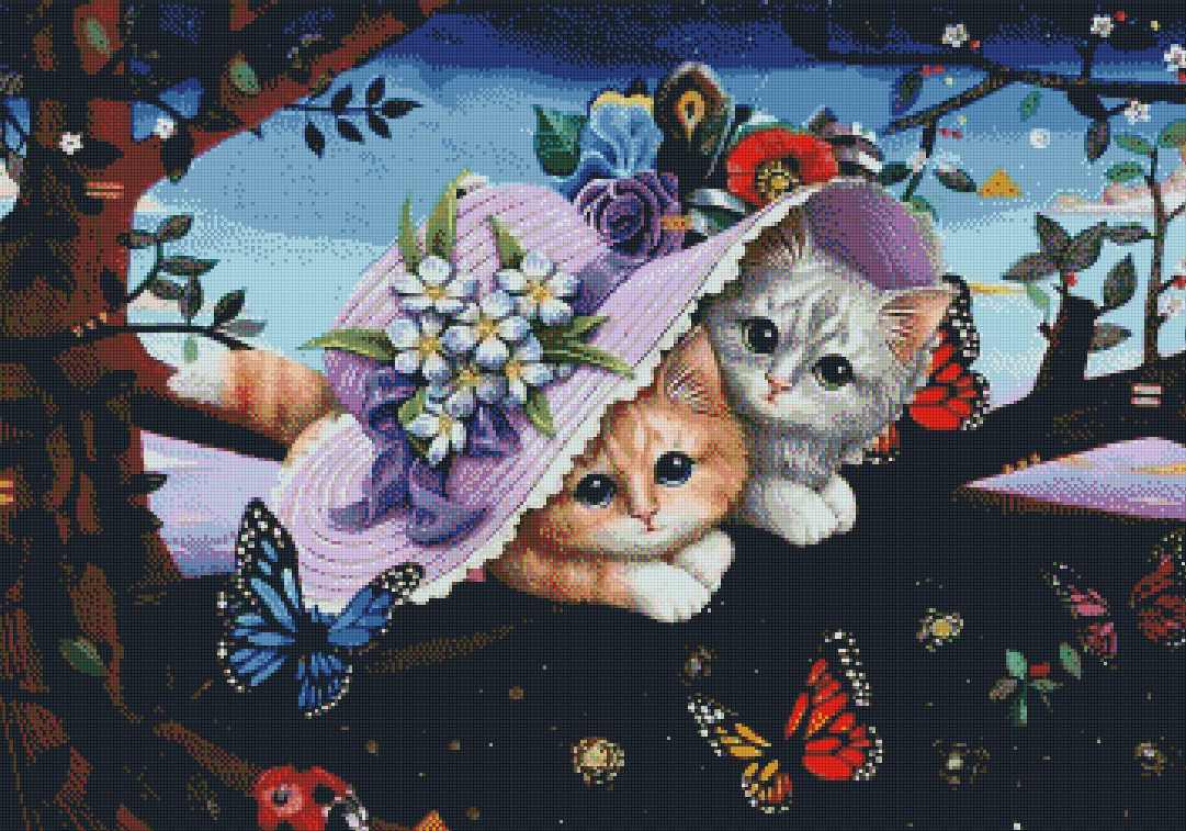 DIAMOND PAINTING -KATZE