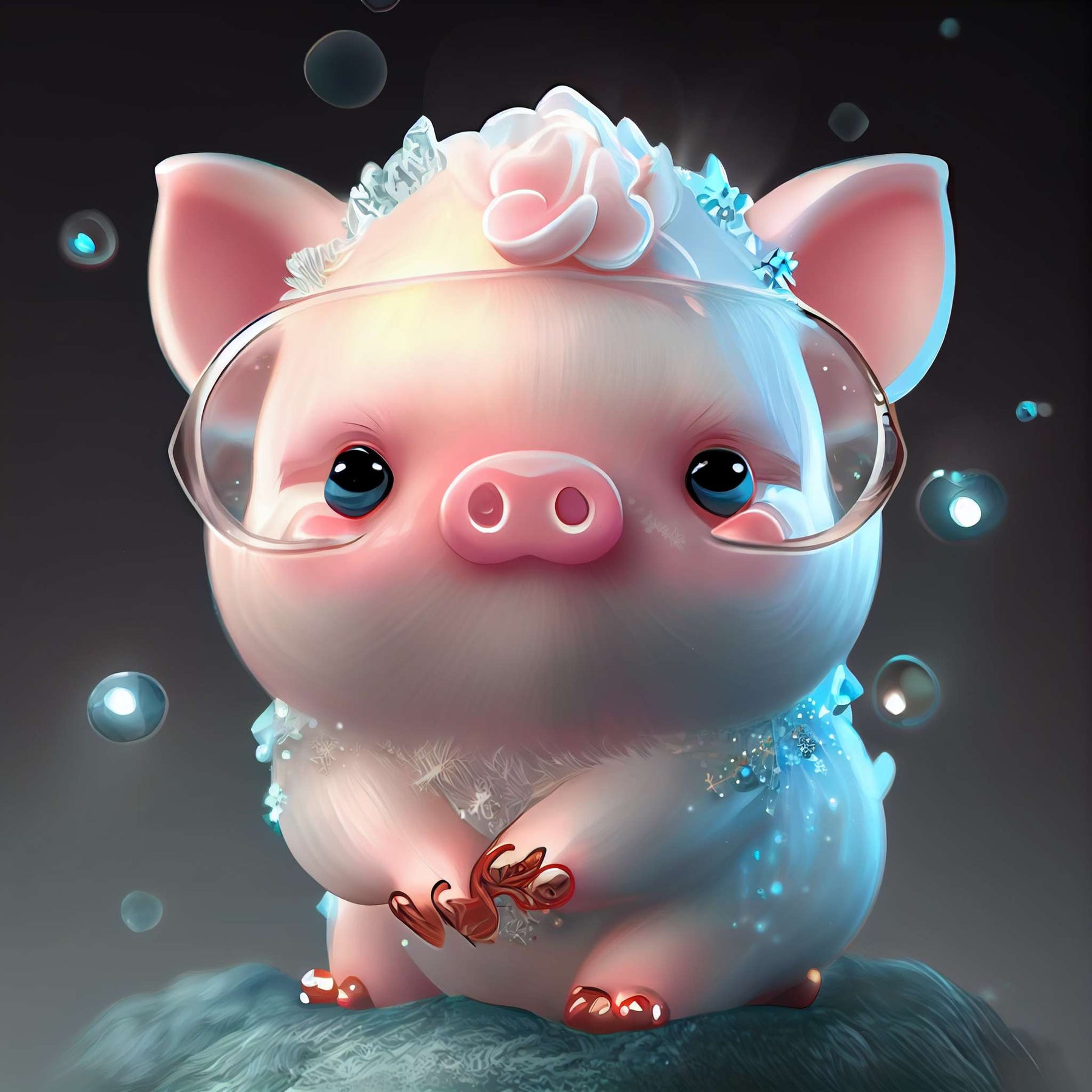 DIAMOND PAINTING -SCHWEIN