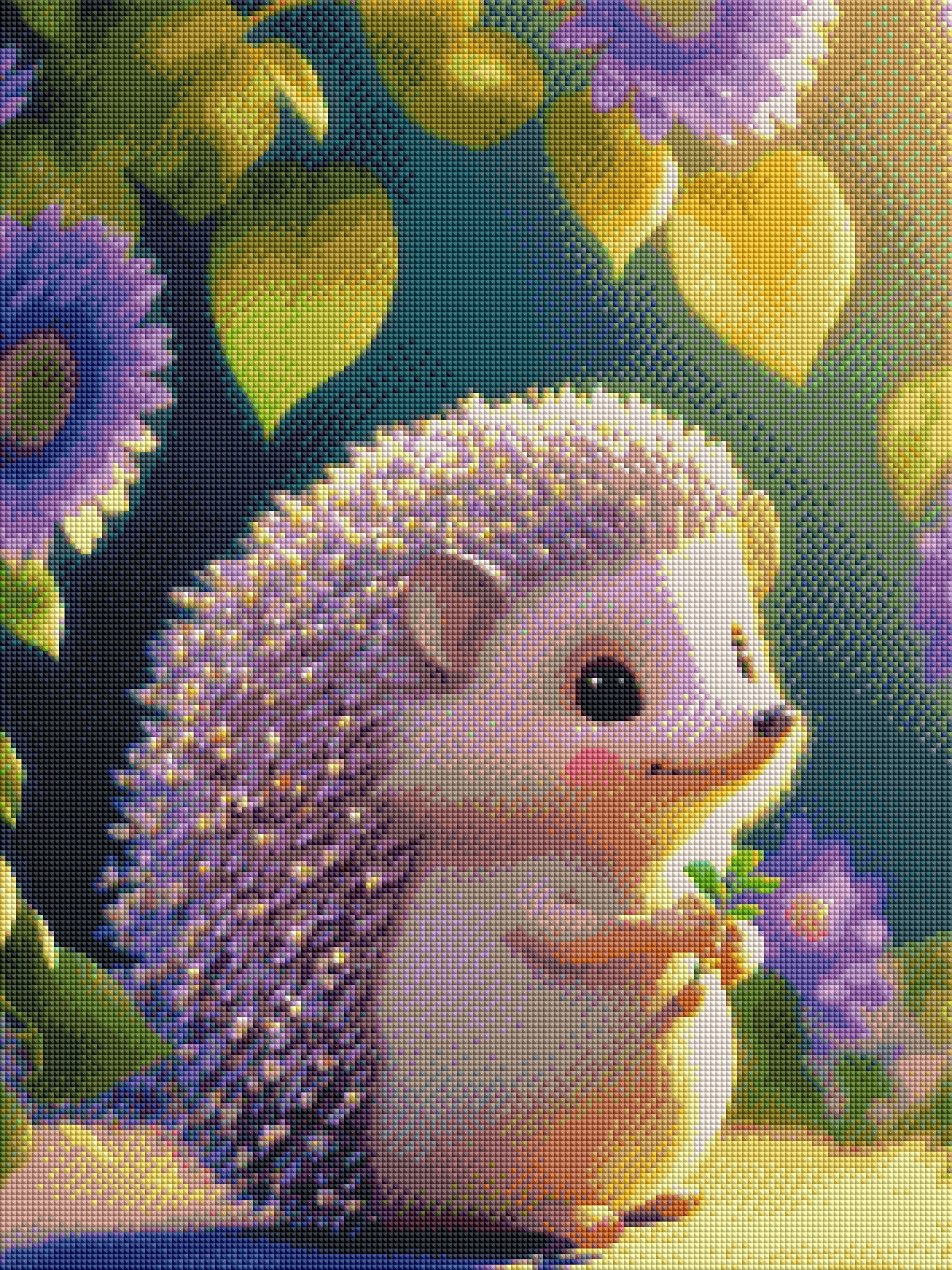 DIAMOND PAINTING -IGEL