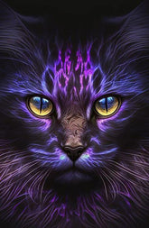 DIAMOND PAINTING -SUPER COOLE KATZE