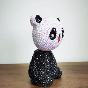 DIAMOND PAINTING PANDA LED LICHT