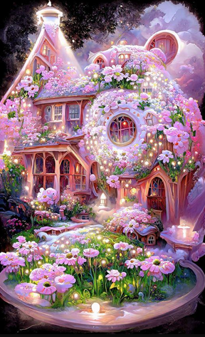 DIAMOND PAINTING - PINKES HAUS