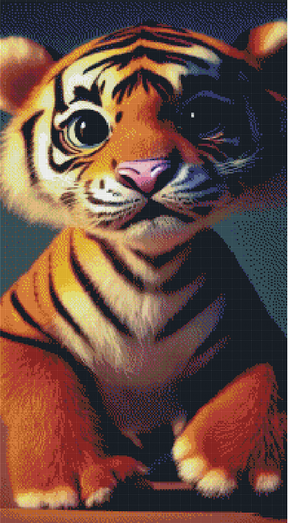 DIAMOND PAINTING -TIGER