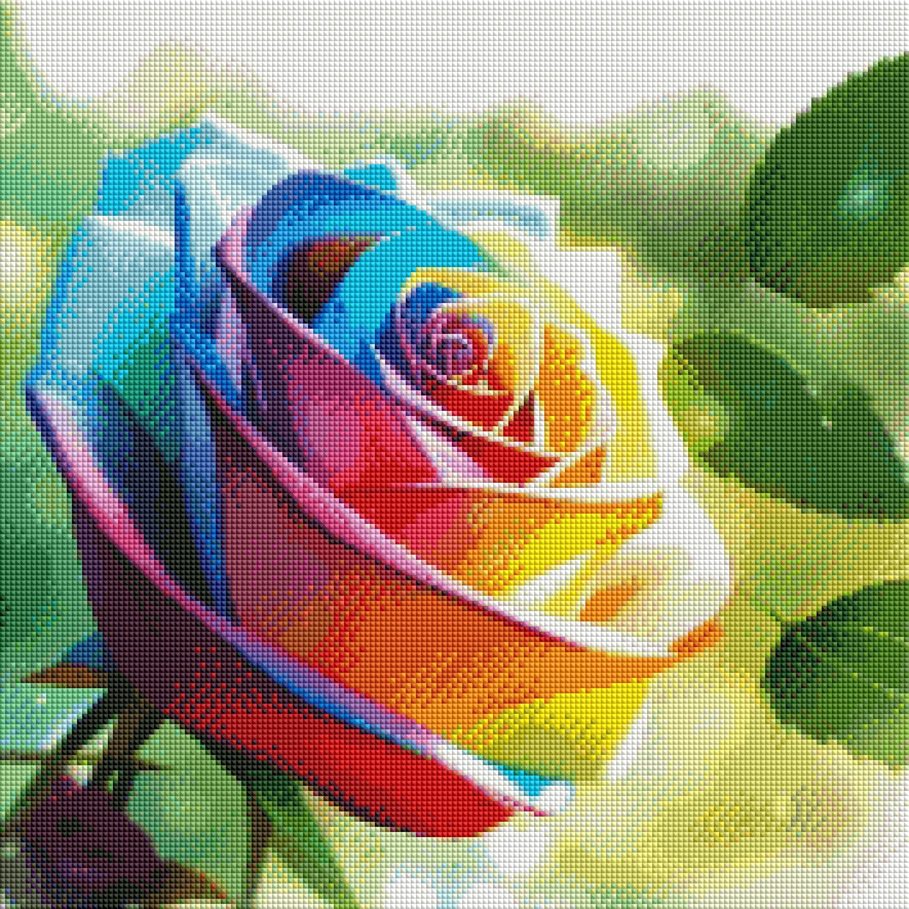 DIAMOND PAINTING -  ROSEN