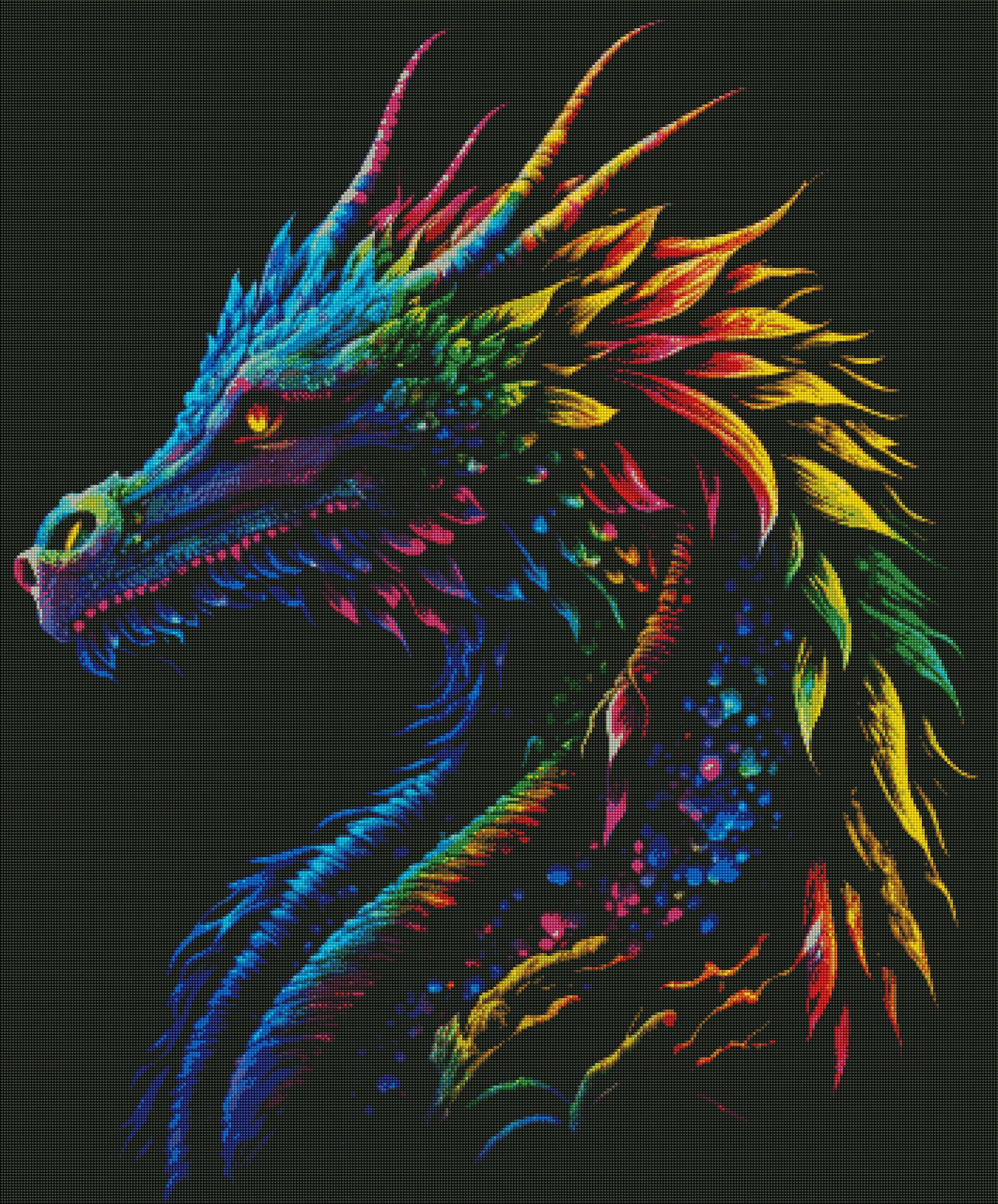 DIAMOND PAINTING -Drachen