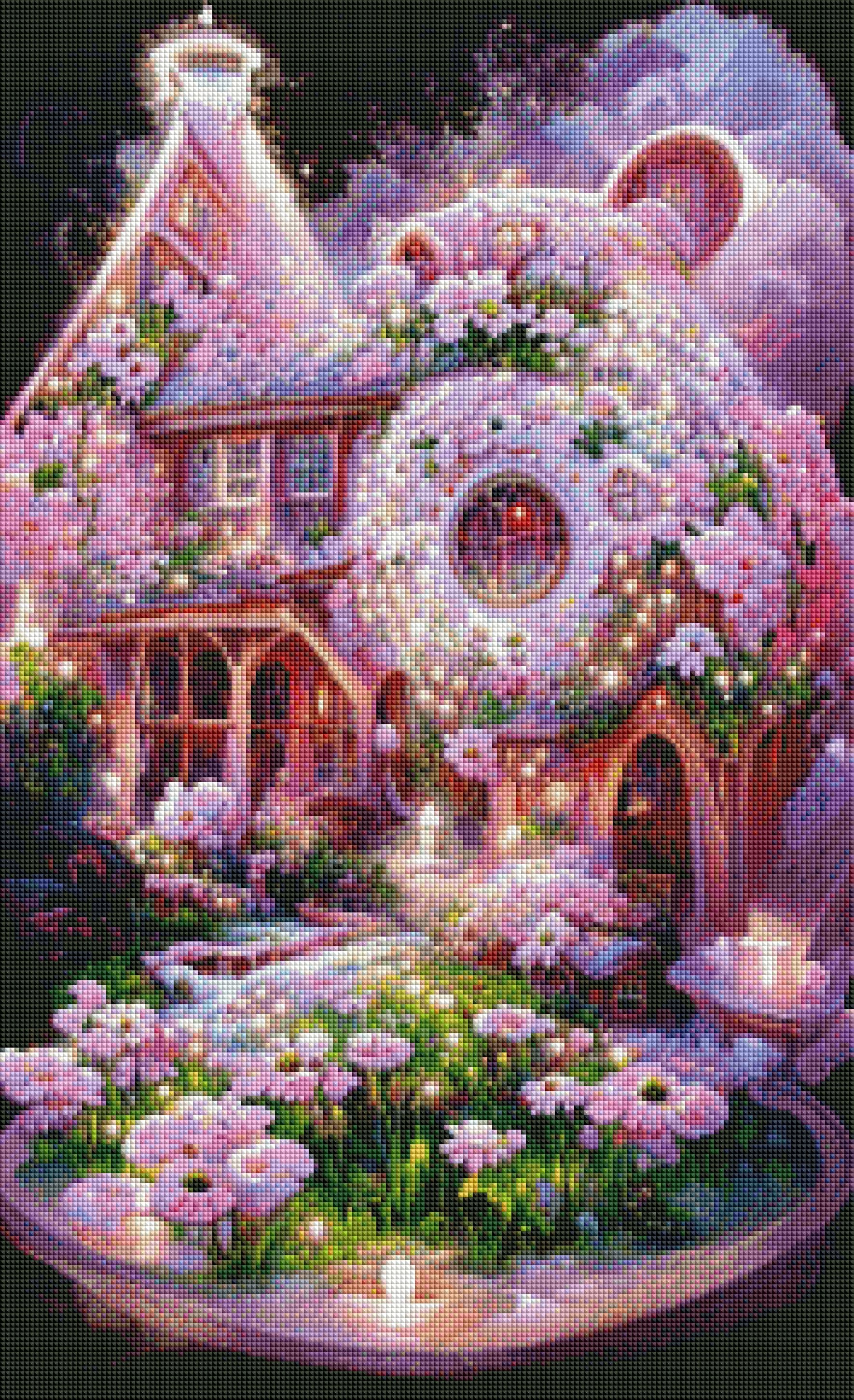 DIAMOND PAINTING - PINKES HAUS