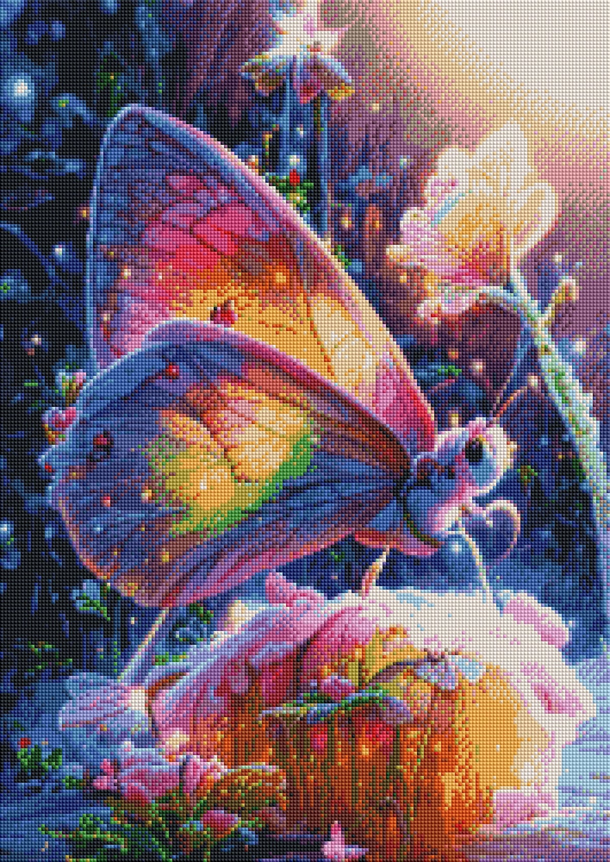 DIAMOND PAINTING -SCHMETTERLING