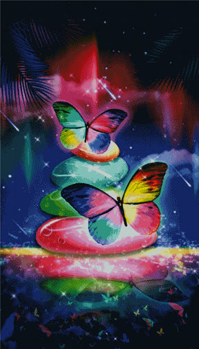 DIAMOND PAINTING - SCHMETTERLING