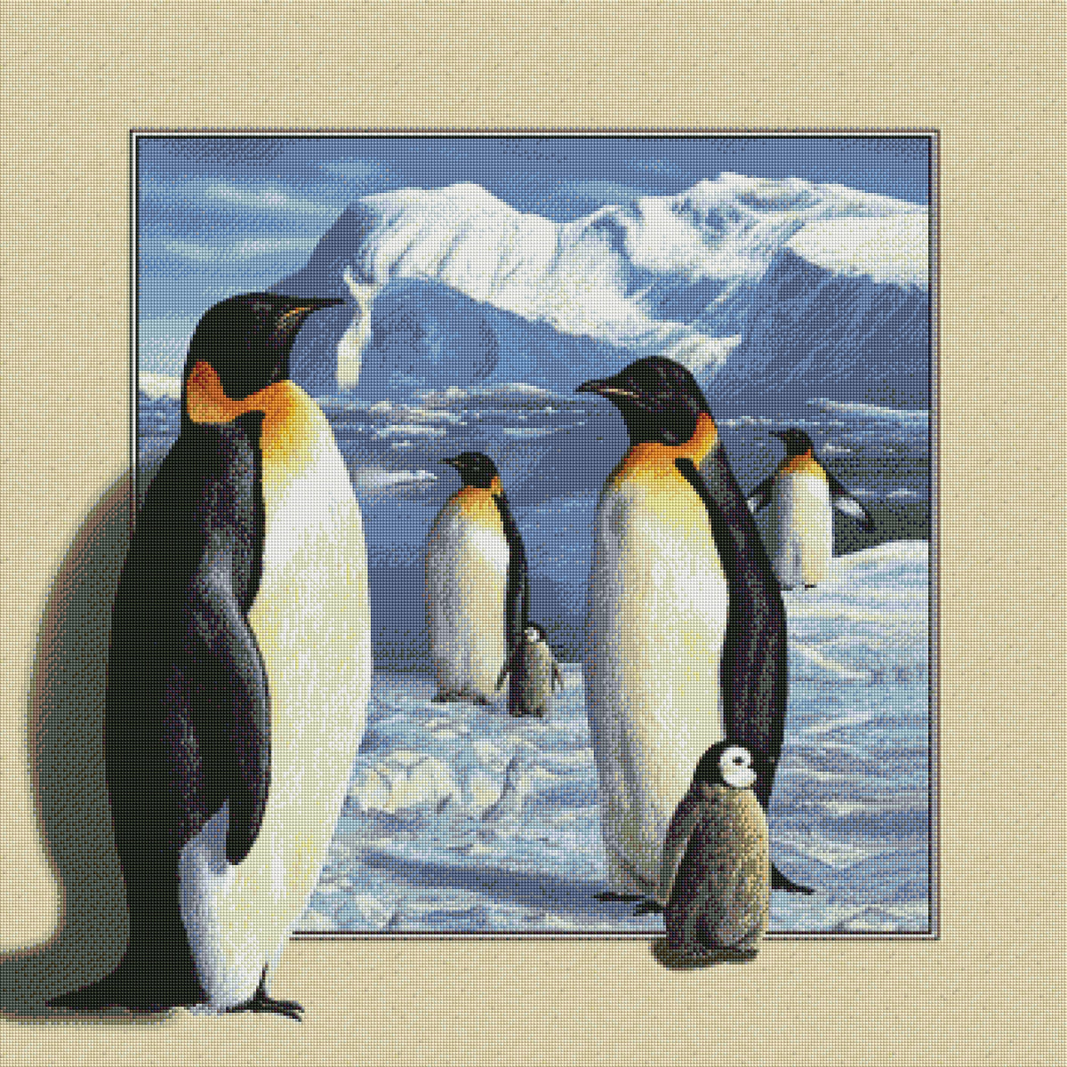 DIAMOND PAINTING -  PINGUIN