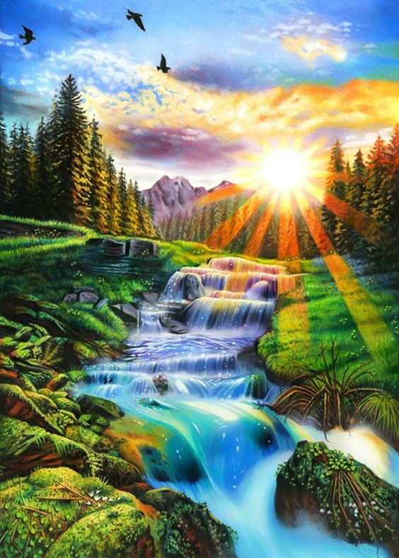 DIAMOND PAINTING - LANDSCHAFT