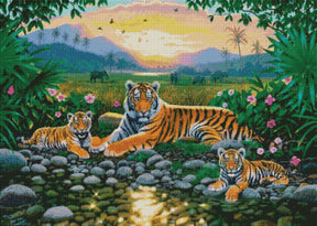 DIAMOND PAINTING - TIGER