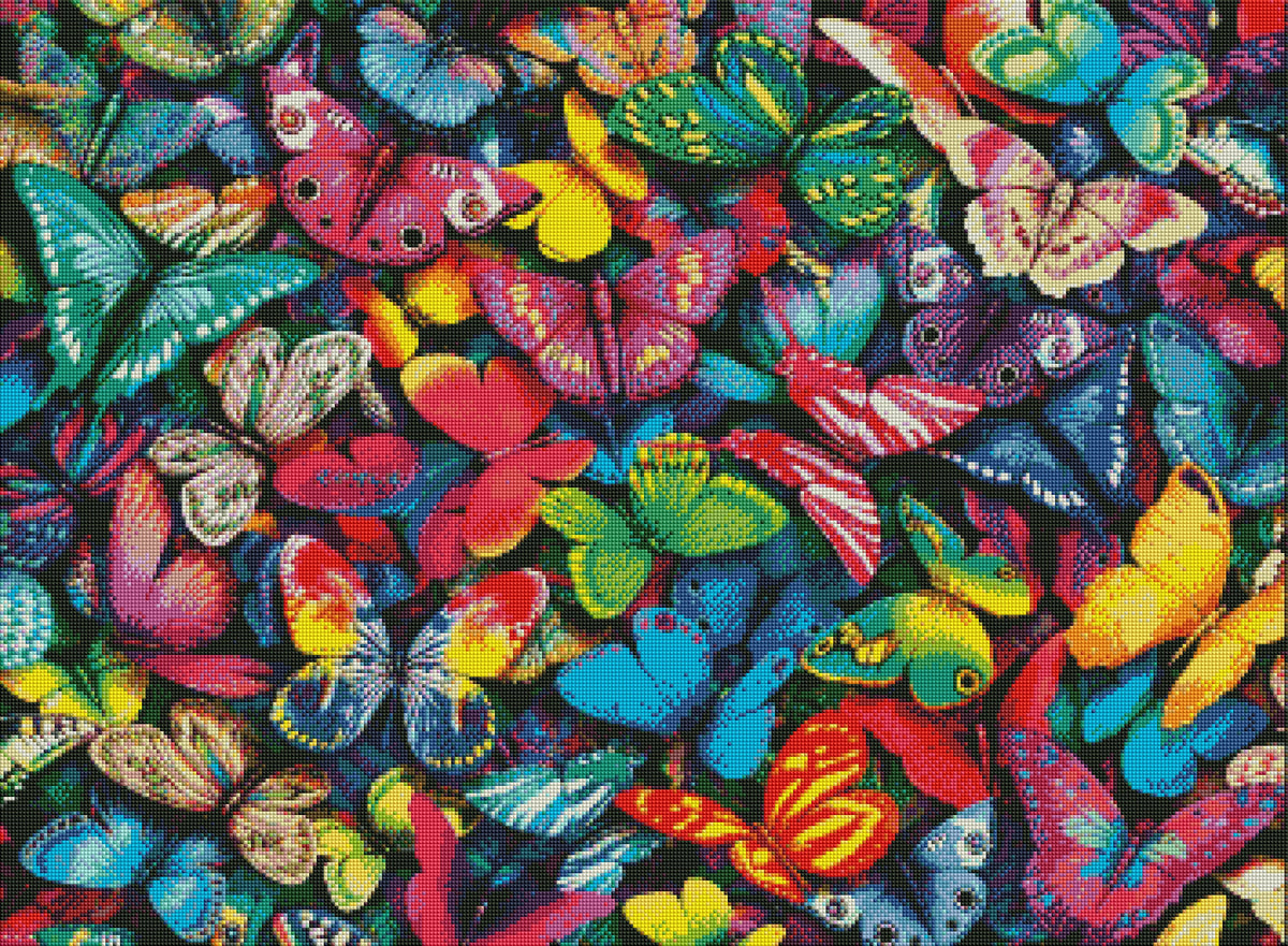 DIAMOND PAINTING -SCHMETTERLING