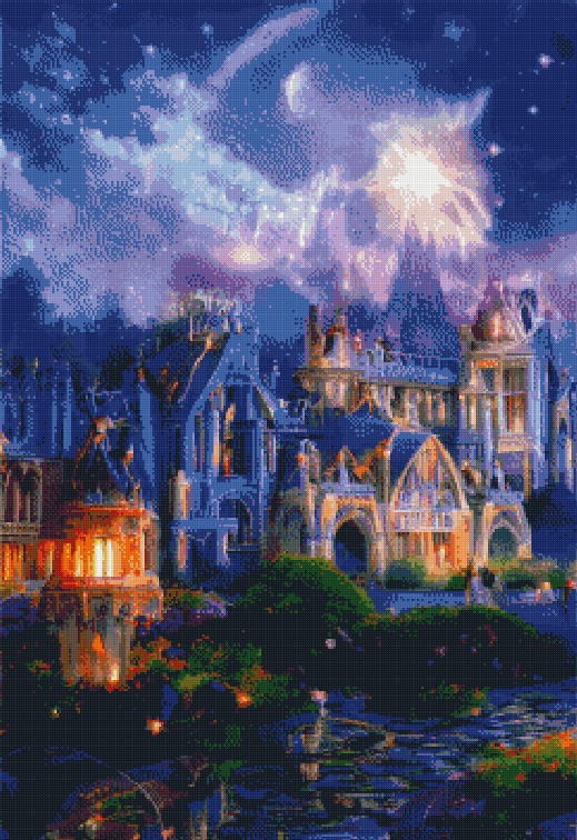 DIAMOND PAINTING - DAS SCHLOSS