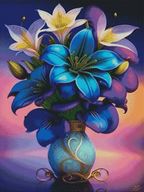 DIAMOND PAINTING -BLUME