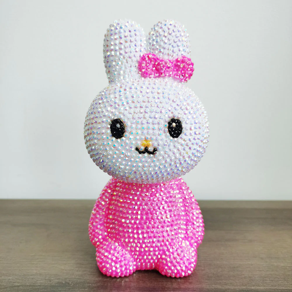 DIAMOND PAINTING RABBIT LED LICHT