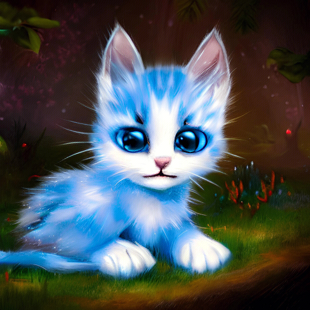 DIAMOND PAINTING -  KATZE