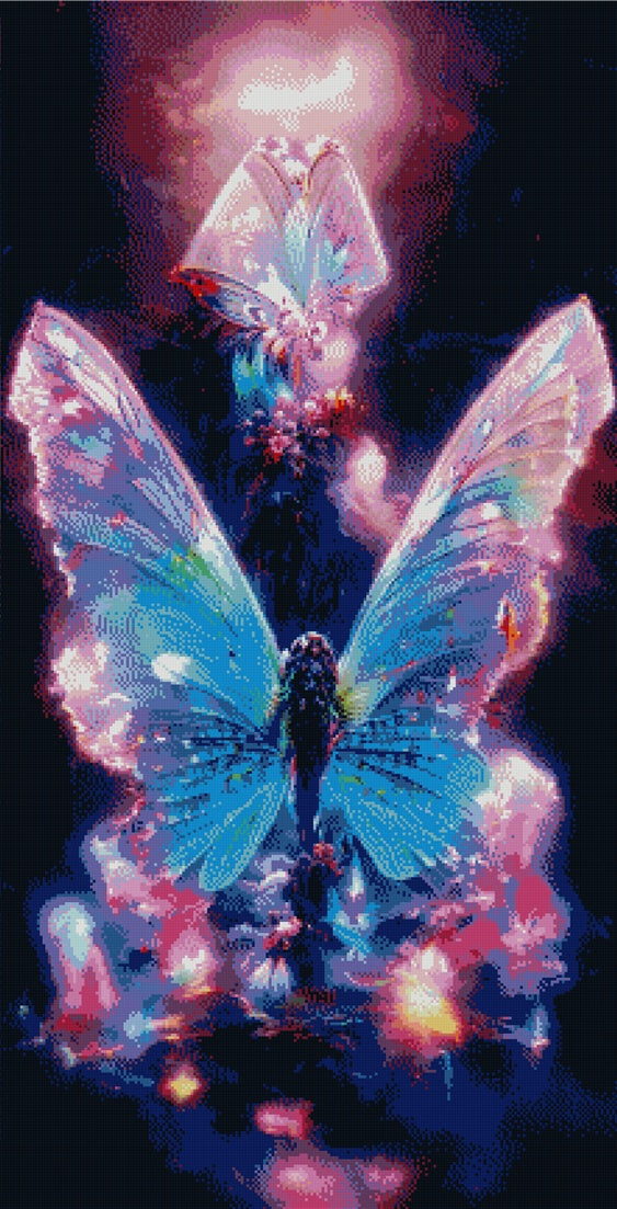 DIAMOND PAINTING -SCHMETTERLING