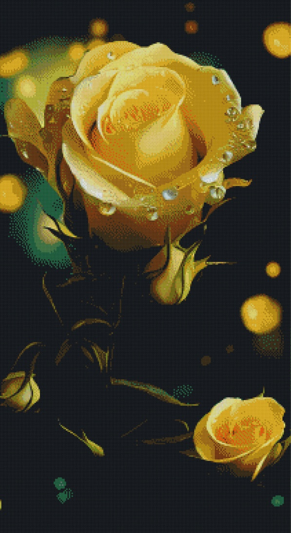 DIAMOND PAINTING - ROSE