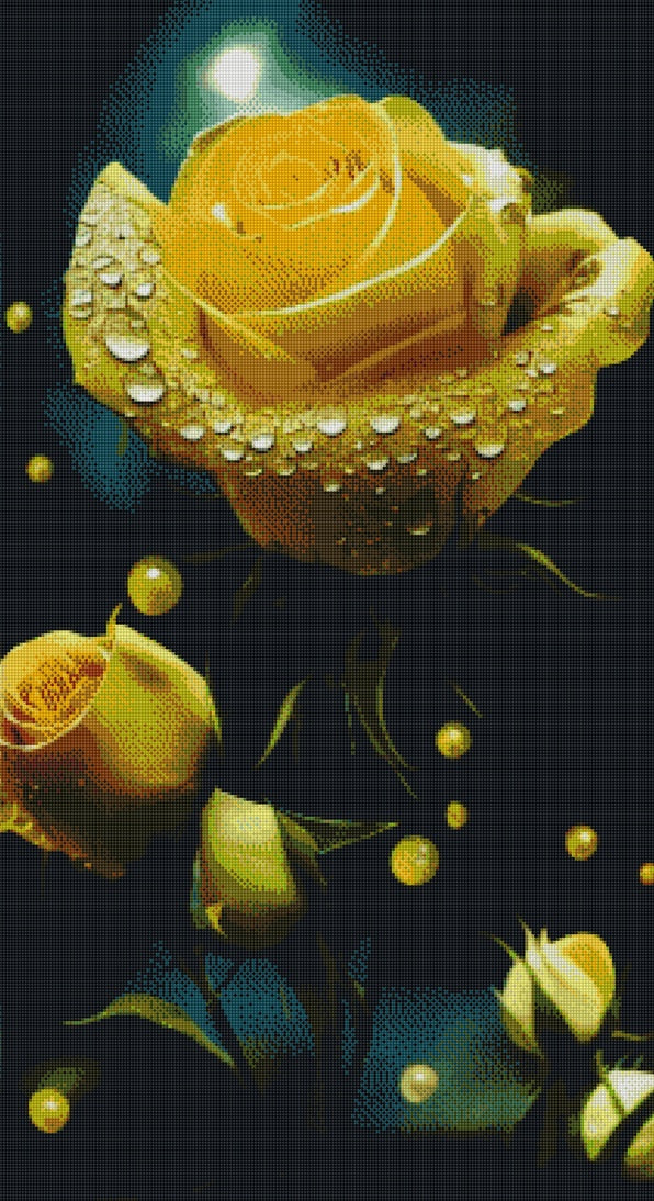 DIAMOND PAINTING - ROSE