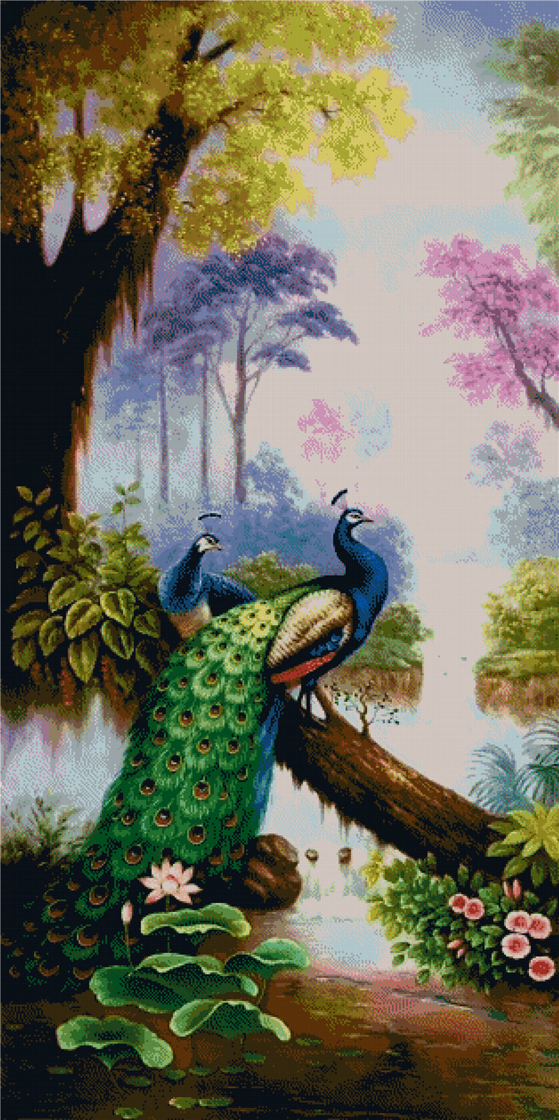 DIAMOND PAINTING -PFAU