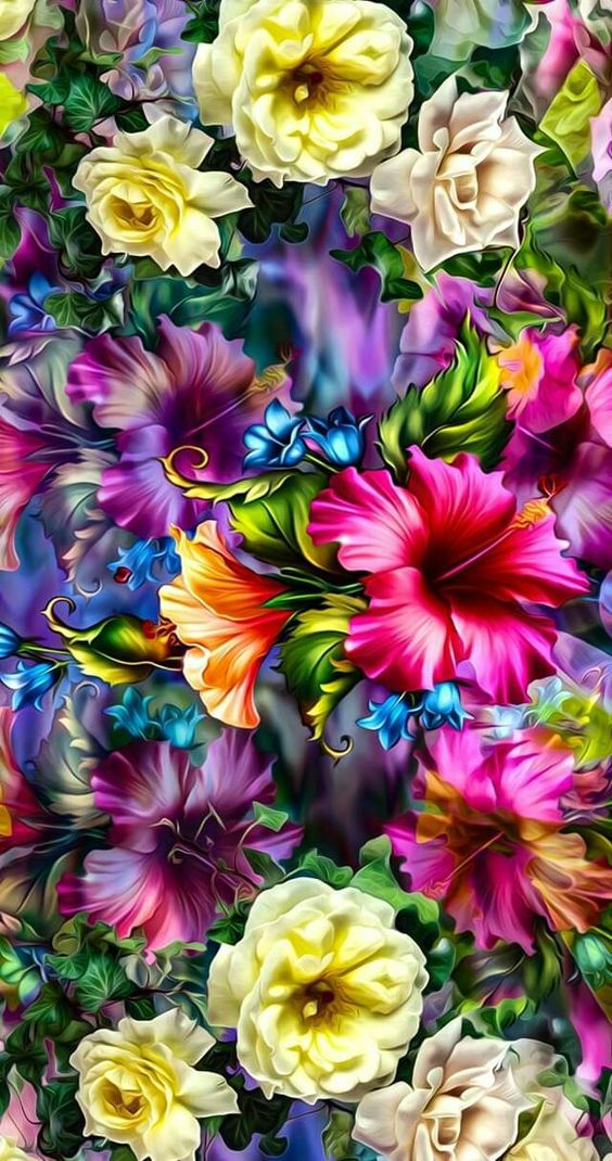 DIAMOND PAINTING -BLUMEN