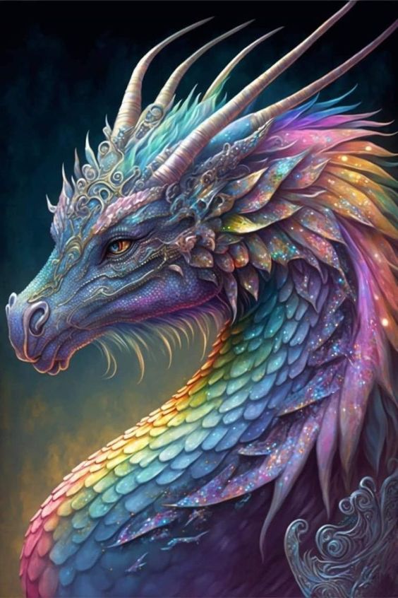 DIAMOND PAINTING -DRACHEN