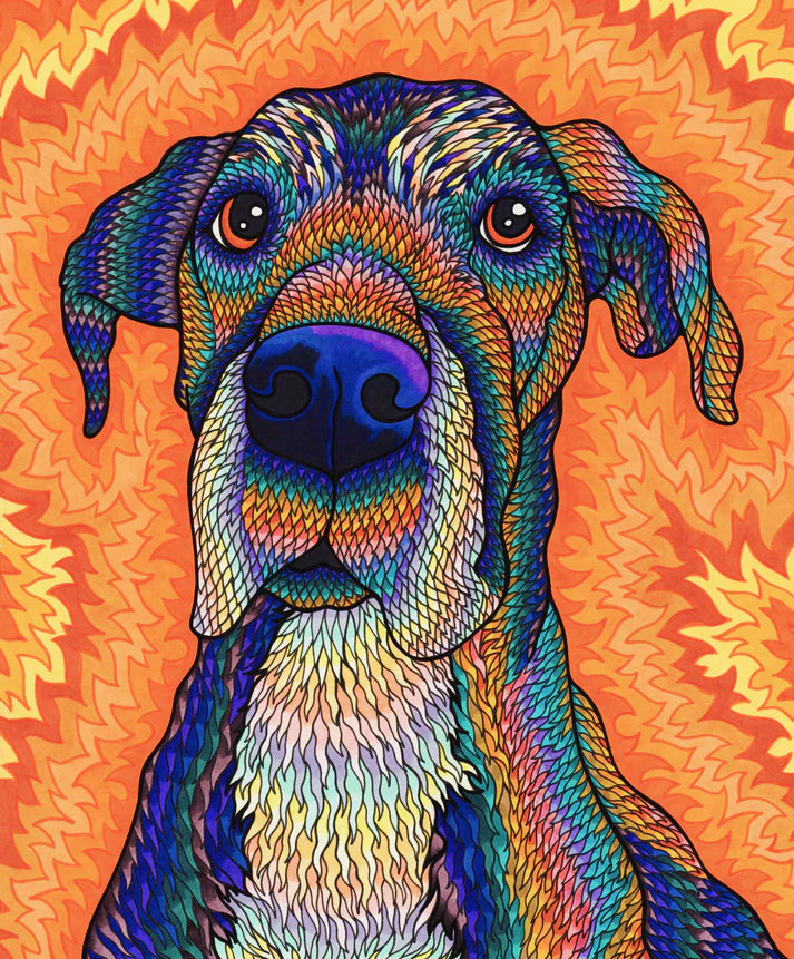 DIAMOND PAINTING -HUND