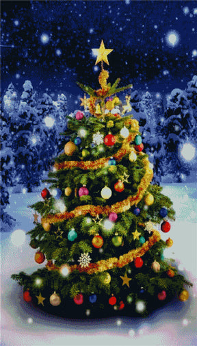 DIAMOND PAINTING - WEIHNACHTSBAUM