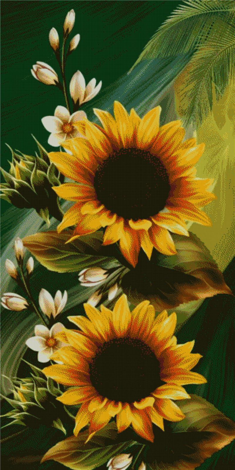 DIAMOND PAINTING -SONNENBLUME