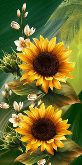 DIAMOND PAINTING -SONNENBLUME