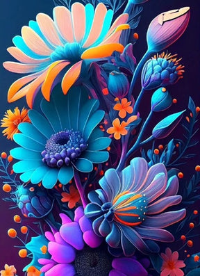 DIAMOND PAINTING -BLUME