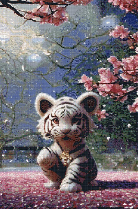 DIAMOND PAINTING - TIGER